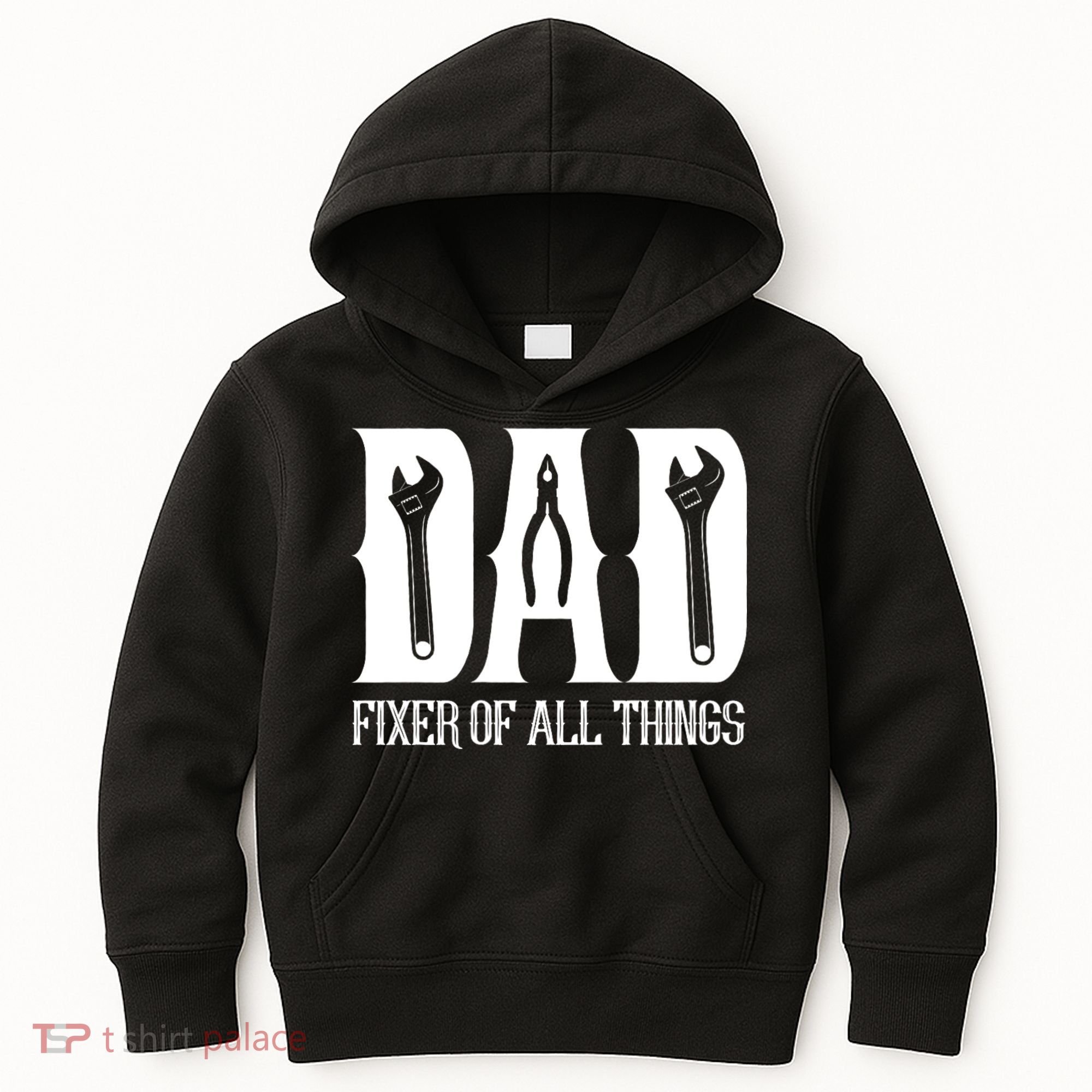 Dad Fixer Of All Things Funny Tools Dad Gifts Kids Hoodie