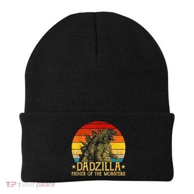 Dadzilla Father Of The Monsters Retro Beanie