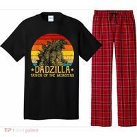 Dadzilla Father Of The Monsters Retro Pajama Set thumb 0