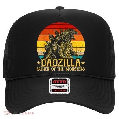 Dadzilla Father Of The Monsters Retro Hat
