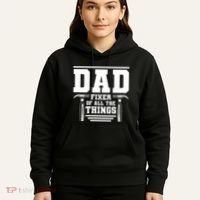 Dad Fixer Of All The Things Handyman Dads Hoodie thumb 5
