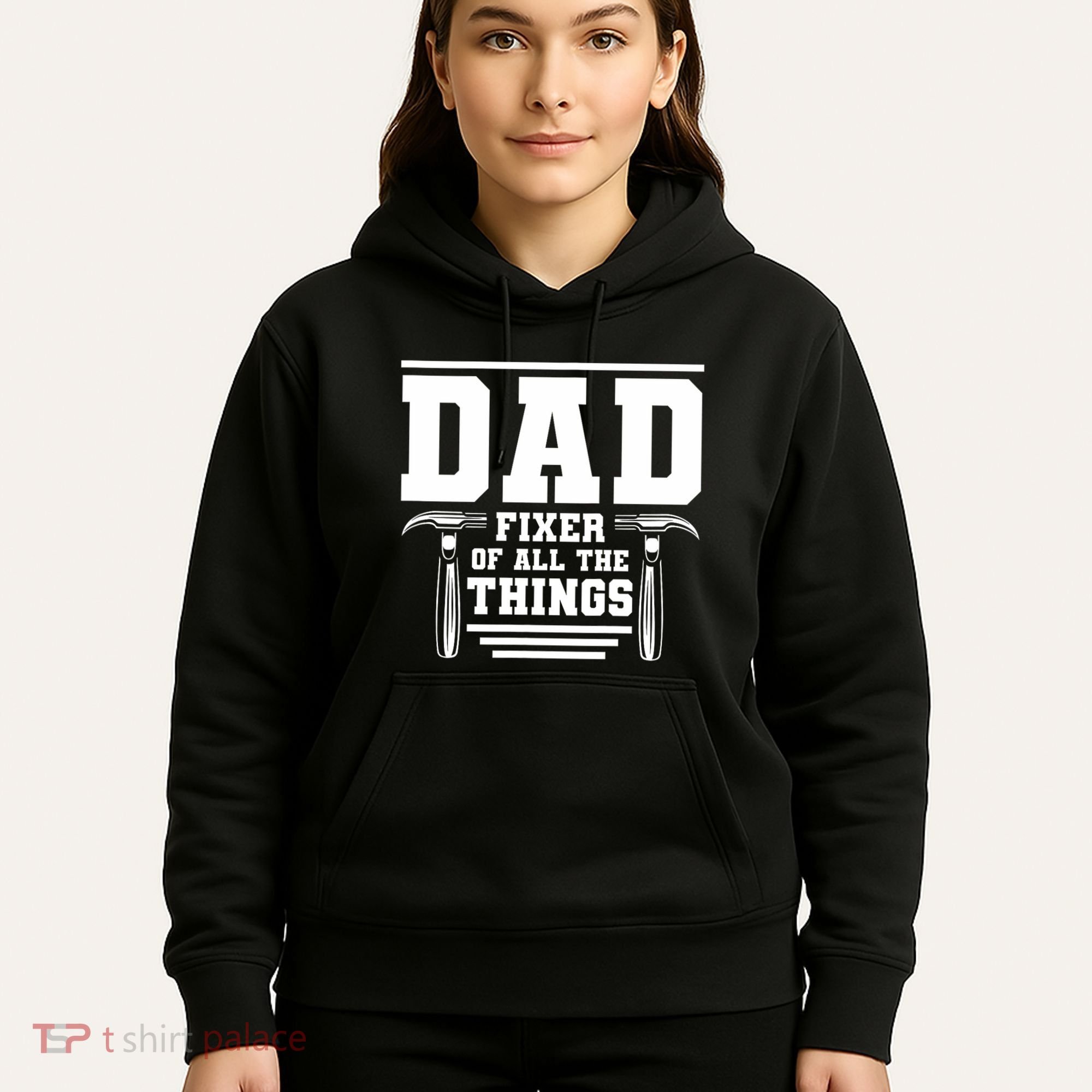 Dad Fixer Of All The Things Handyman Dads Hoodie