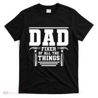 Dad Fixer Of All The Things Handyman Dads T-Shirt thumb 0