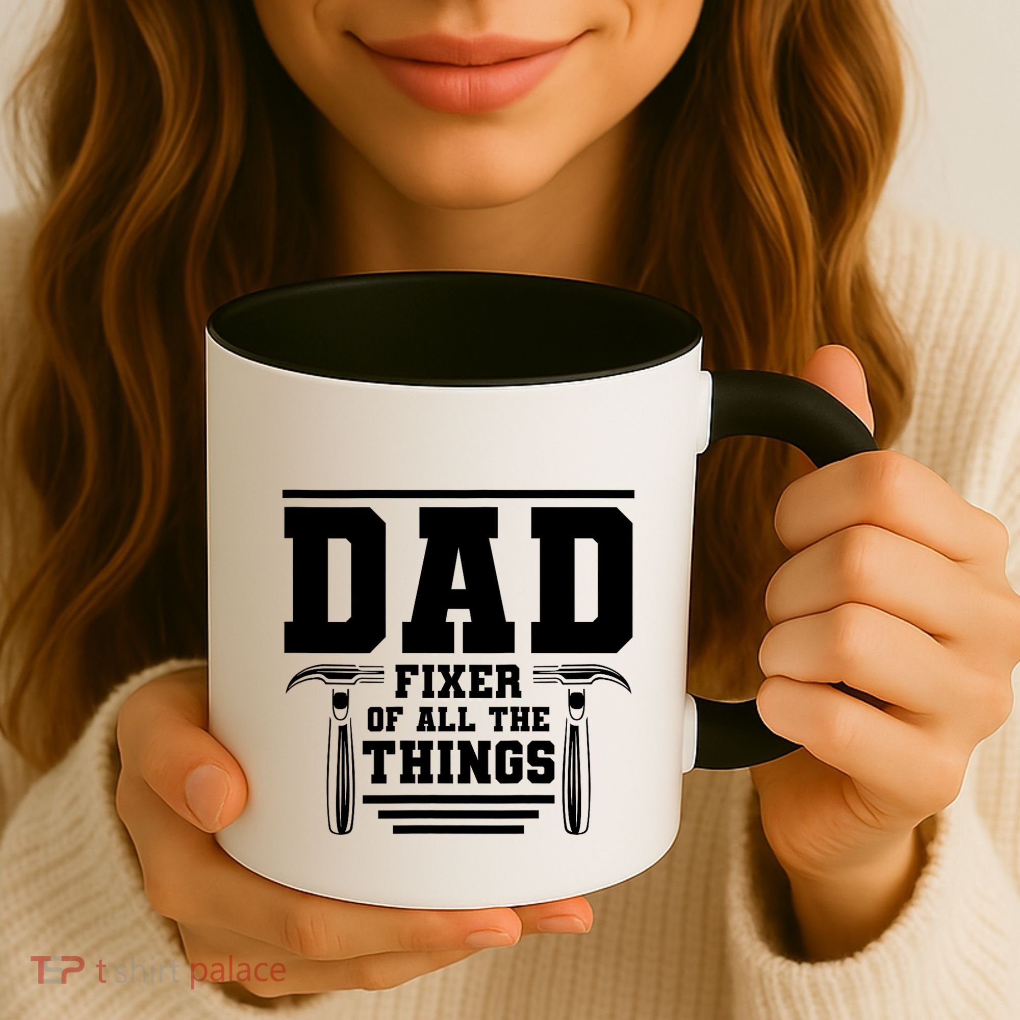 Dad Fixer Of All The Things Handyman Dads Coffee Mug