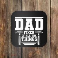 Dad Fixer Of All The Things Handyman Dads Coaster thumb 0