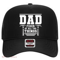 Dad Fixer Of All The Things Handyman Dads Hat thumb 0
