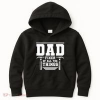 Dad Fixer Of All The Things Handyman Dads Kids Hoodie thumb 0
