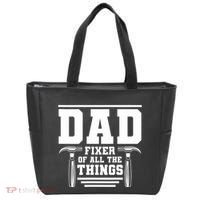 Dad Fixer Of All The Things Handyman Dads Tote Bag thumb 0