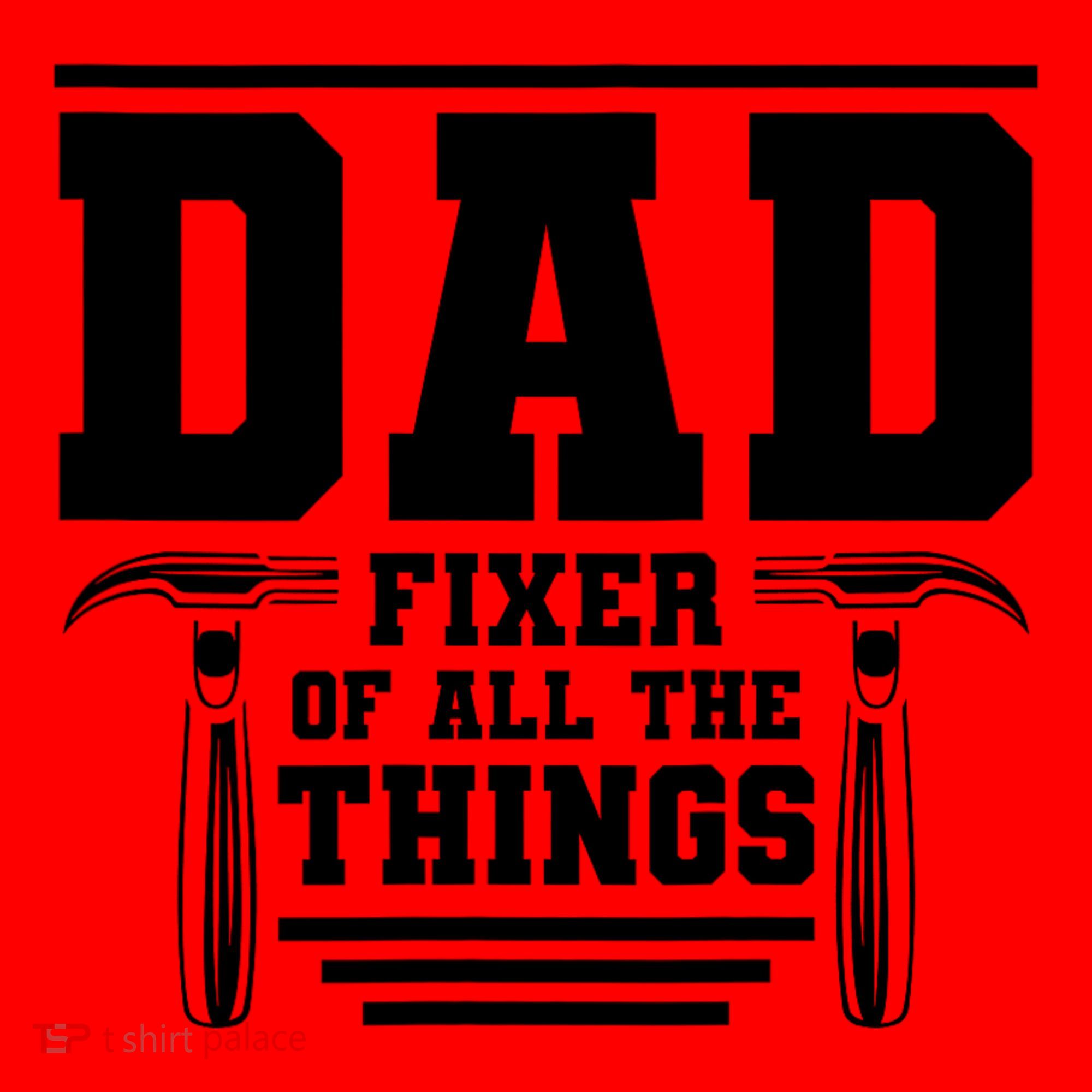 Dad Fixer Of All The Things Handyman Dads Santa Hat