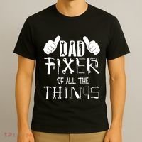 Dad Fixer Of All The Things Handyman Repairman Father’S Day T-Shirt thumb 3