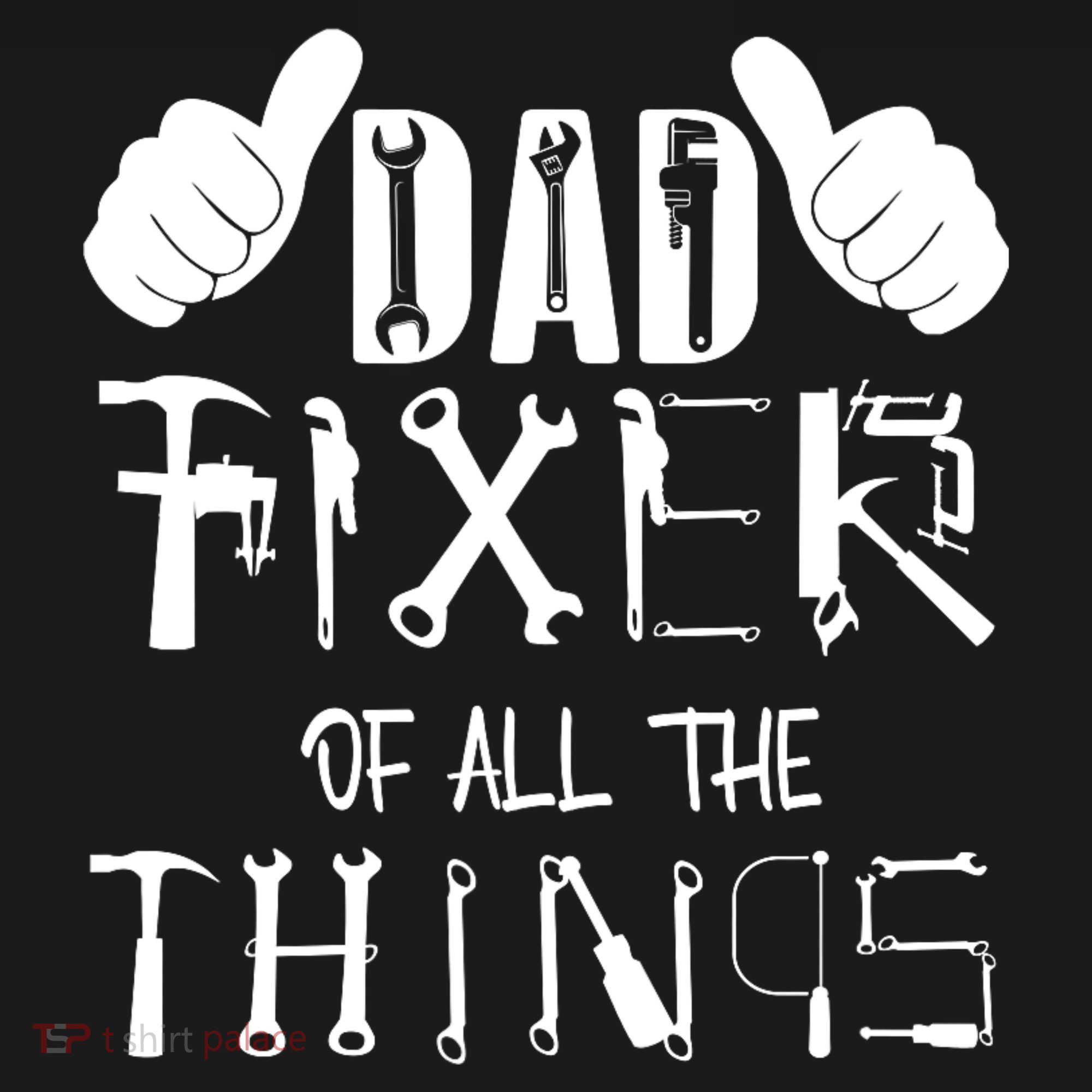 Dad Fixer Of All The Things Handyman Repairman Father’S Day Women's Tank Top