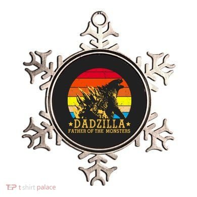 Dadzilla Father Of The Monsters Retro Vintage Ornament