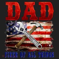 Dad Fixer Of All Things Funny Father Day Beanie thumb 2