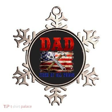 Dad Fixer Of All Things Funny Father Day Ornament