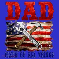Dad Fixer Of All Things Funny Father Day Long Sleeve Shirt thumb 2