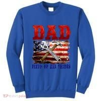 Dad Fixer Of All Things Funny Father Day Sweatshirt thumb 0