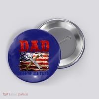 Dad Fixer Of All Things Funny Father Day Button thumb 0