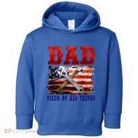 Dad Fixer Of All Things Funny Father Day Toddler Hoodie thumb 0