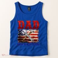 Dad Fixer Of All Things Funny Father Day Tank Top thumb 2