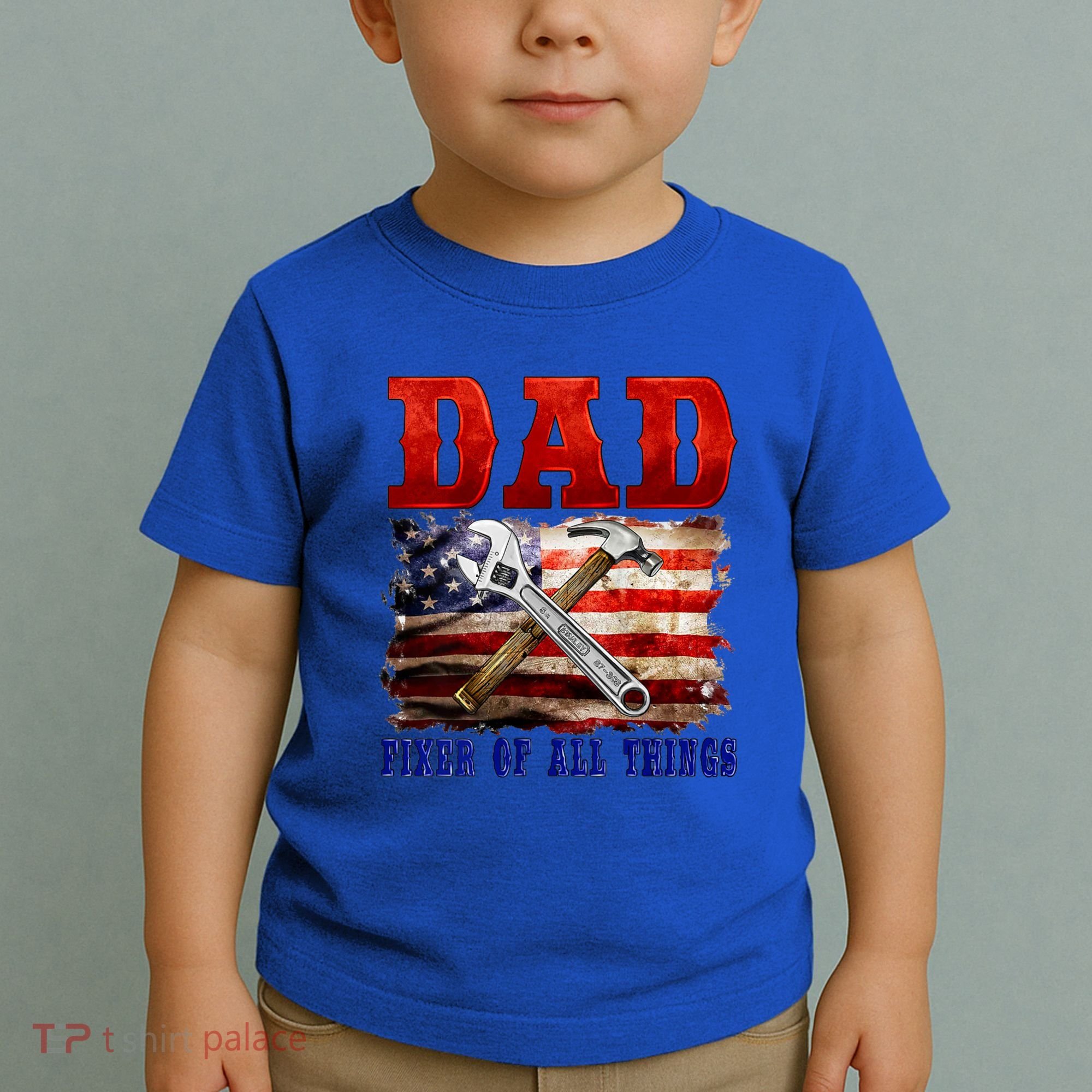 Dad Fixer Of All Things Funny Father Day Toddler T-Shirt