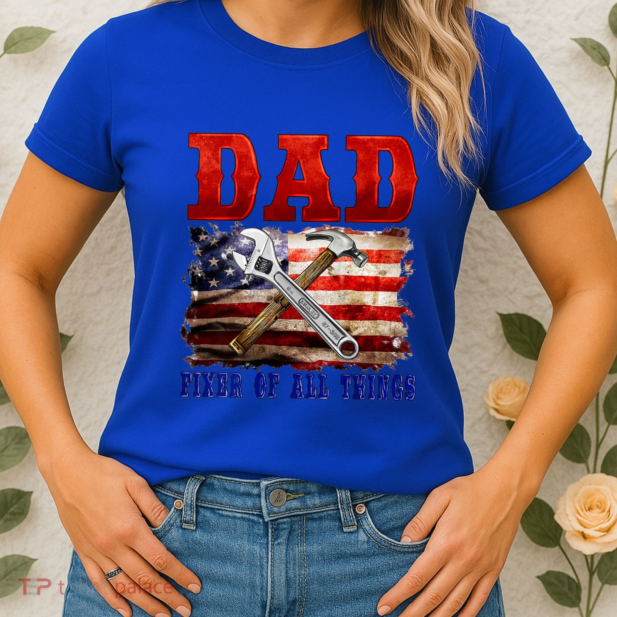 Dad Fixer Of All Things Funny Father Day Women's T-Shirt