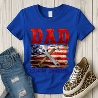 Dad Fixer Of All Things Funny Father Day Women's T-Shirt thumb 3