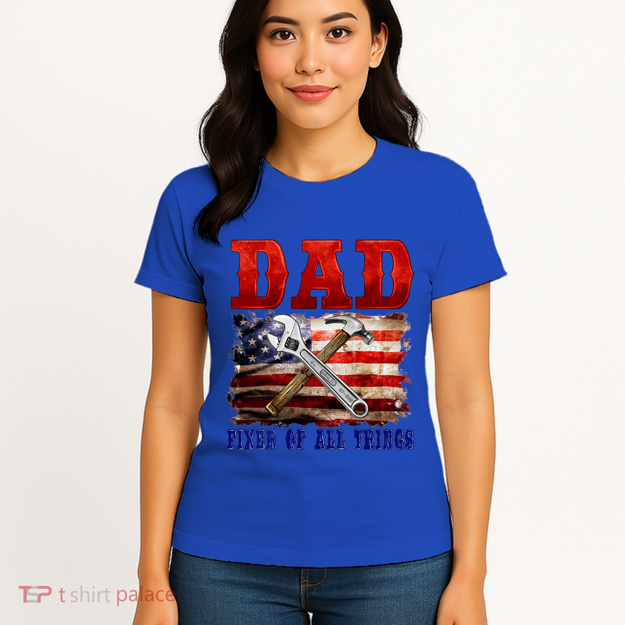 Dad Fixer Of All Things Funny Father Day Women's T-Shirt