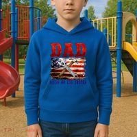 Dad Fixer Of All Things Funny Father Day Kids Hoodie thumb 2