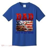 Dad Fixer Of All Things Funny Father Day Kids T-Shirt thumb 0