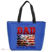 Dad Fixer Of All Things Funny Father Day Tote Bag thumb 0