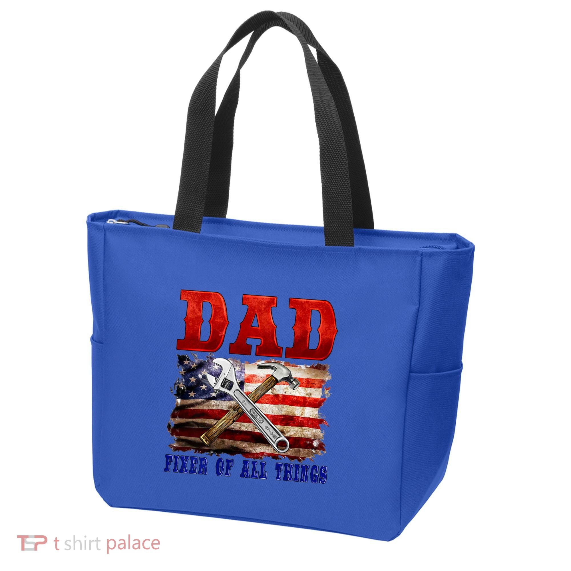 Dad Fixer Of All Things Funny Father Day Tote Bag