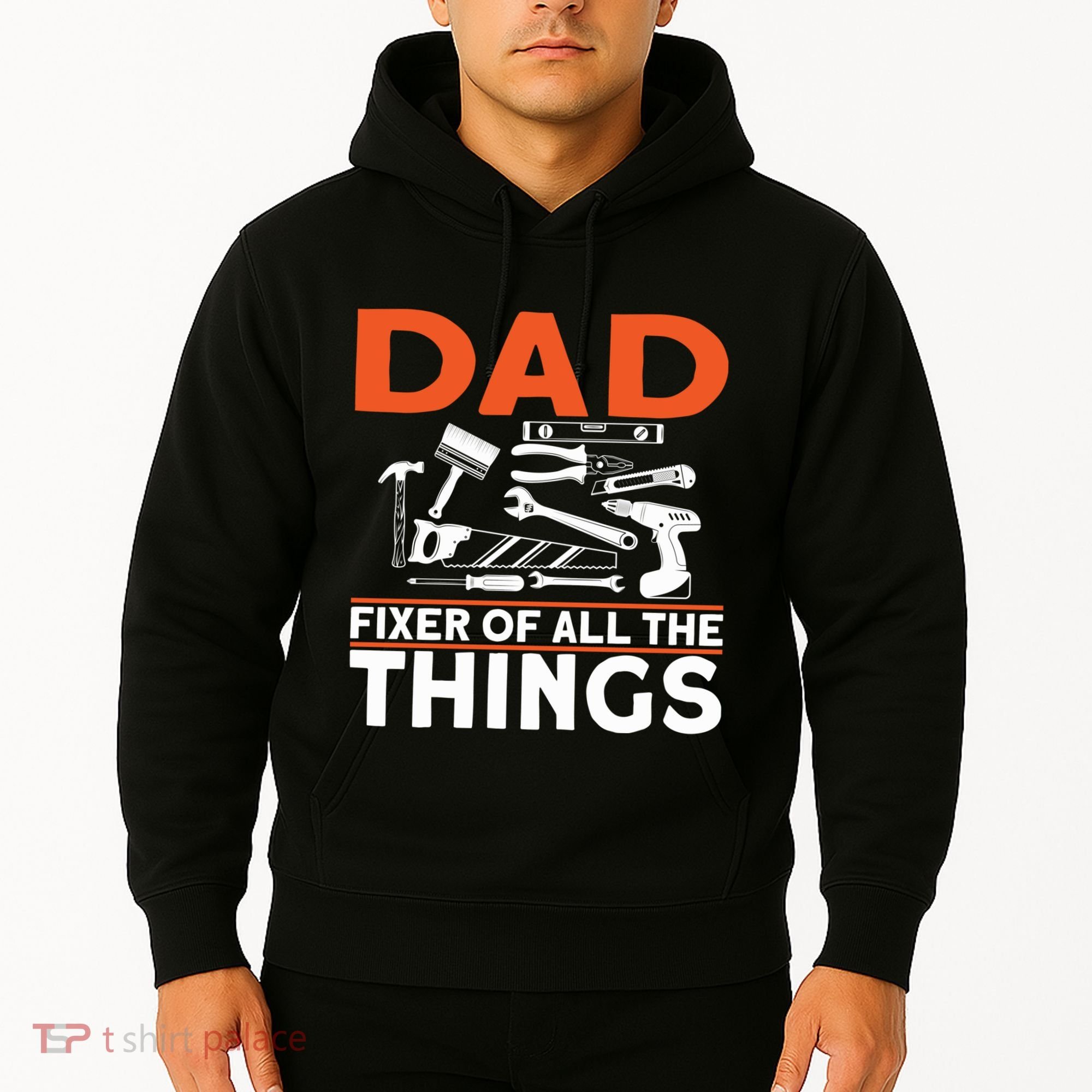 Dad Fixer Of All The Things Handyman Dads Dad Fixer Hoodie