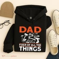 Dad Fixer Of All The Things Handyman Dads Dad Fixer Hoodie thumb 4