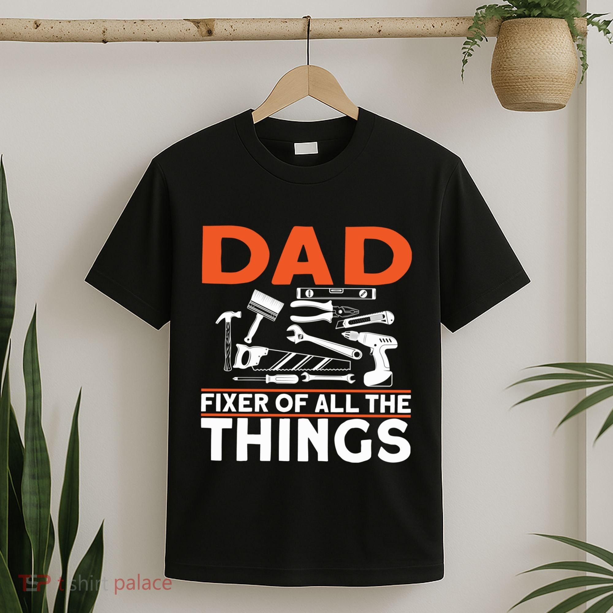 Dad Fixer Of All The Things Handyman Dads Dad Fixer T-Shirt