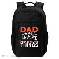 Dad Fixer Of All The Things Handyman Dads Dad Fixer Backpack thumb 0