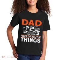 Dad Fixer Of All The Things Handyman Dads Dad Fixer Kids T-Shirt thumb 2