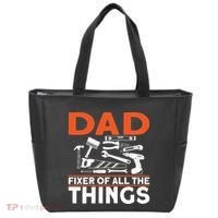 Dad Fixer Of All The Things Handyman Dads Dad Fixer Tote Bag thumb 0