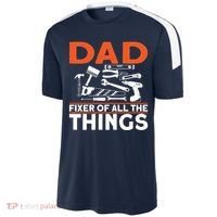 Dad Fixer Of All The Things Handyman Dads Dad Fixer Sport-Tek Competitor United Soccer Jersey thumb 2