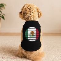 Distressed Flag Of Mexico Circle Doggie Tank thumb 2