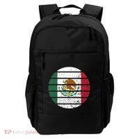 Distressed Flag Of Mexico Circle Backpack thumb 0