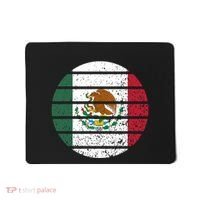 Distressed Flag Of Mexico Circle Mousepad thumb 0