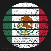 Distressed Flag Of Mexico Circle Women's Tank Top thumb 5