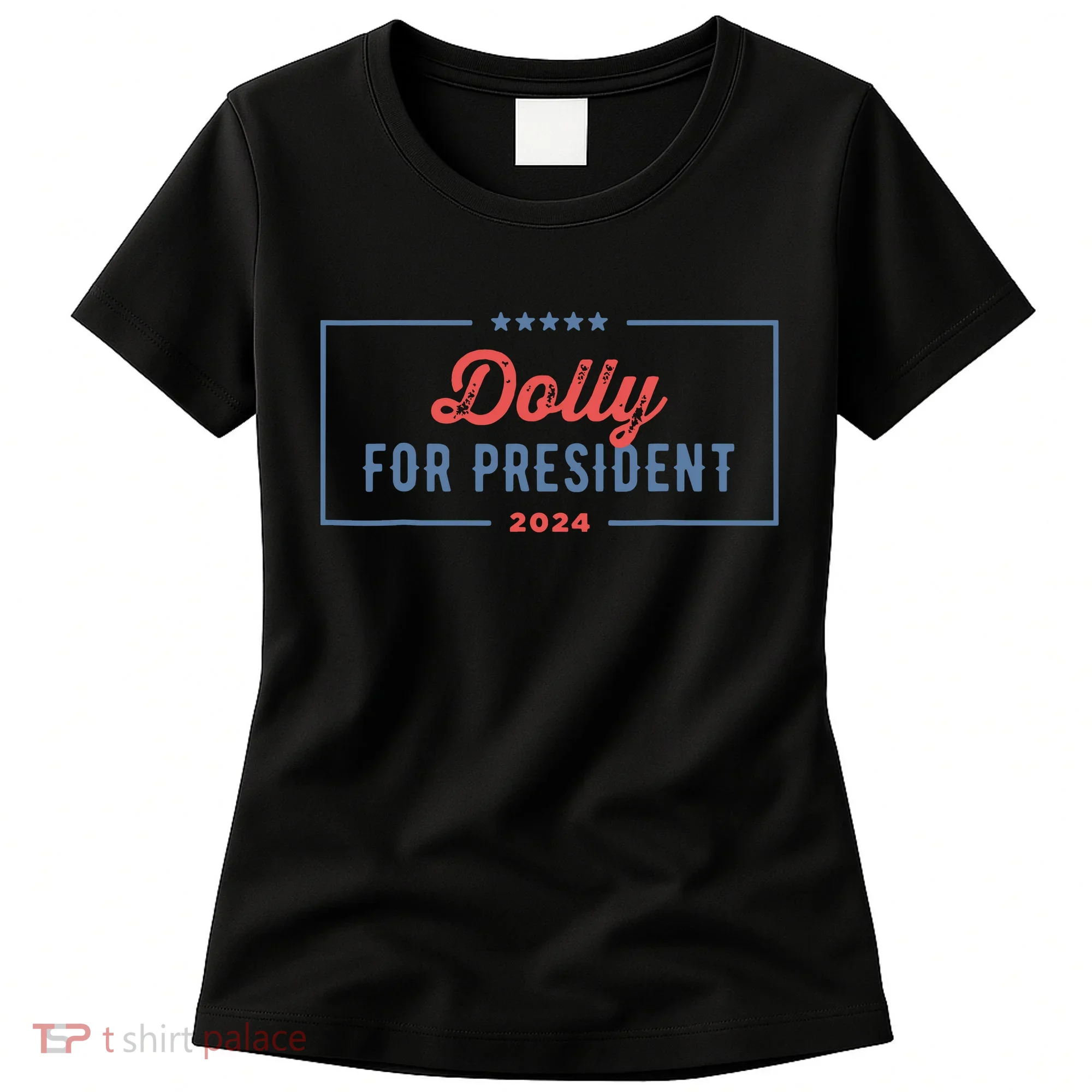 Dolly For President 2024 Retro Women's T-Shirt