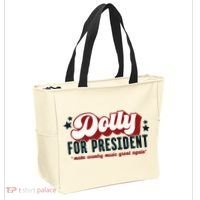 Dolly For President Tote Bag thumb 2