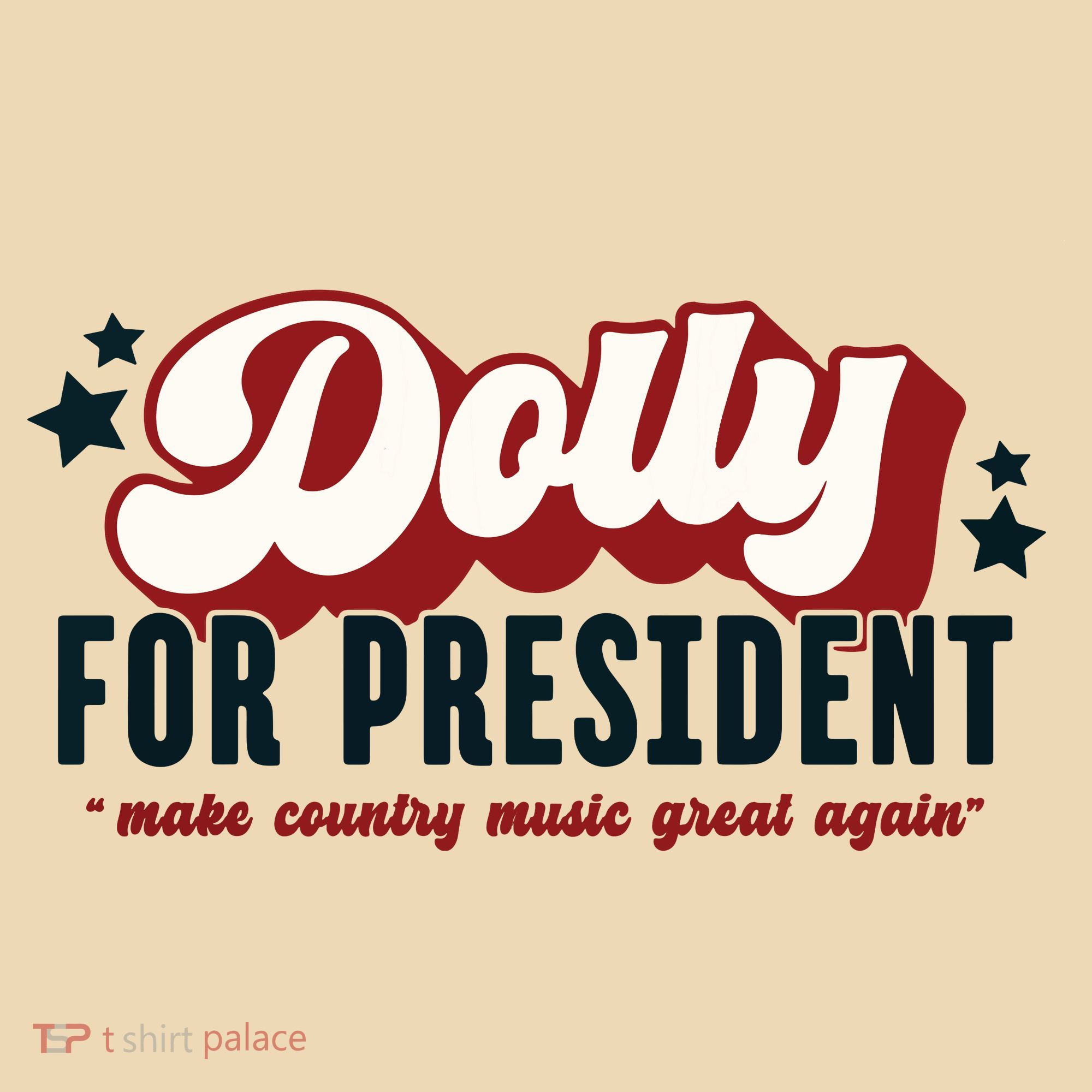 Dolly For President Tote Bag