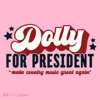 Dolly For President Coaster thumb 2