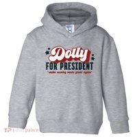 Dolly For President Toddler Hoodie thumb 0
