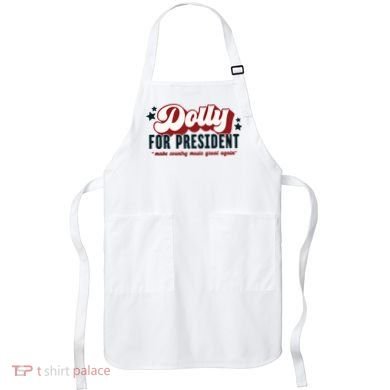 Dolly For President Apron