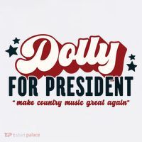 Dolly For President Women's Tank Top thumb 5