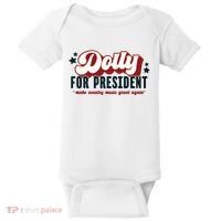 Dolly For President Baby Bodysuit thumb 0